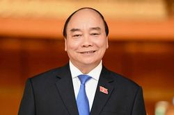 Chủ tịch nước Nguyễn Xuân Phúc dự Lễ khánh thành Nhà máy điện gió số 5-Thạnh Hải, giai đoạn 1