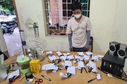 Thanh niên tự trồng cần sa rồi sơ chế bán cho con nghiện