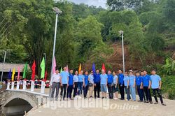 Khánh thành cầu dân sinh Vằng Vài tại xã Thượng Nông