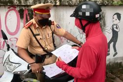 Vi phạm giao thông, gần 120 trường hợp đăng ký chuyển giấy tờ về nhà