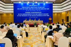Công bố Quyết định của Chủ tịch nước về đặc xá năm 2022