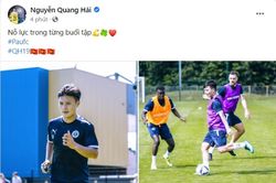 Quang Hải cập nhật tình hình tại Pháp