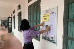 Hàng nghìn giảng viên đã đến các Hội đồng thi tốt nghiệp THPT làm nhiệm vụ