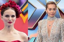 Natalie Portman lộ dấu hiệu lão hóa, Rita Ora 'thả rông' nóng bỏng trên thảm xanh