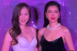 Dàn sao đến mừng Thúy Vân ra MV: Khánh Ngân như mặc đồ ngủ, Khánh Vân bất ngờ vắng mặt