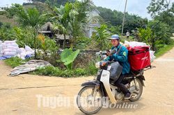 Nhọc nhằn giao hàng vùng cao