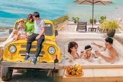 Bé gái mới 2 tuổi rưỡi đã khám phá hơn 20 địa điểm du lịch