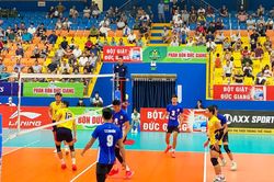 Giải bóng chuyền vô địch quốc gia 2022: Sanest Khánh Hòa thắng trận ra quân