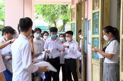 70 lượt thí sinh vắng thi trong ngày đầu thi tốt nghiệp THPT