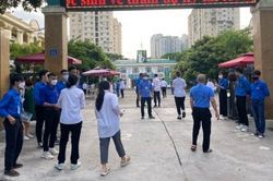 11 thí sinh F0 dự thi tốt nghiệp THPT 2022 tại Hà Nội