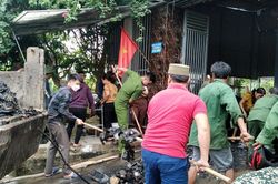 Hà Tĩnh: Nhà Phó Chủ tịch MTTQ xã bị cháy, thiệt hại hàng trăm triệu đồng