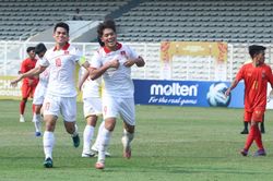 Đánh đại U19 Myanmar 3 - 1, U19 Việt Nam tiếp tục dẫn đầu bảng A