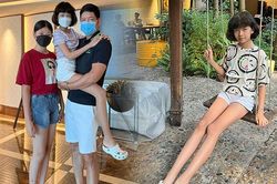 Con gái út nhà Bình Minh 'trổ mã', miệt mài 4 tiếng tập tành mỗi ngày