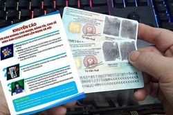 Công an khuyến cáo không cho người lạ mượn Căn cước công dân để chụp ảnh