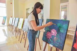 Bế mạc Trại sáng tác Mỹ thuật tỉnh An Giang năm 2022 tại huyện Thoại Sơn