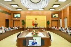 Sáng 11/7, khai mạc phiên họp thứ 13 của Ủy ban Thường vụ Quốc hội