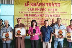 Khánh thành cầu Phước Thiện, xã An Thạnh Trung