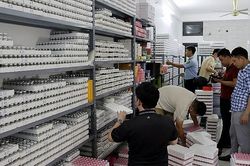 Quản lý thị trường Hà Nội: Triệt phá cơ sở kính áp tròng Trung Quốc giả hàng Hàn Quốc quy mô lớn