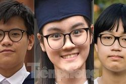 Chân dung 3 học sinh nổi bật đỗ nhiều trường chuyên