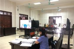 VKSND tỉnh Quảng Ninh lần đầu tiên phối hợp tổ chức phiên tòa xét xử trực tuyến