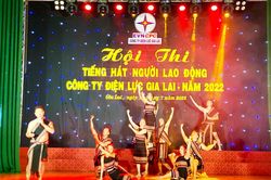 Công ty Điện lực Gia Lai: Gần 270 cán bộ, công nhân tham gia hội thi tiếng hát người lao động
