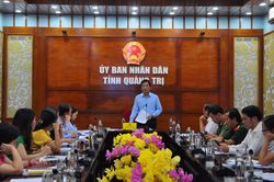 Trung ương Đoàn làm việc với UBND tỉnh về tổ chức kỷ niệm 75 năm ngày Thương binh – Liệt sĩ