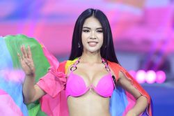 Thí sinh Hoa hậu các Dân tộc Việt Nam 2022 trình diễn áo tắm