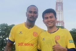 Fagan tập với CLB Nam Định trước trận gặp Viettel