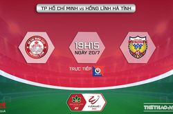 Soi kèo nhà cái TPHCM vs Hà Tĩnh. Nhận định, dự đoán bóng đá V-League 2022 (19h15, 20/07)