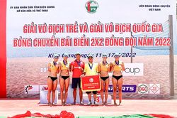 Bóng chuyền bãi biển Sanvinest Khánh Hòa: Khẳng định sức mạnh