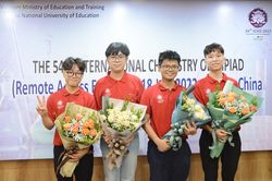 Cả 4 học sinh Việt Nam đoạt Huy chương Vàng tại Olympic Hóa học quốc tế