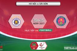 Soi kèo nhà cái Hà Nội vs Sài Gòn. Nhận định, dự đoán bóng đá V-League 2022 (19h15, 20/07)