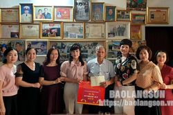 Câu lạc bộ Doanh nhân nữ thăm, tặng quà gia đình chính sách tại thành phố Lạng SơnTin khácQuan tâm, gỡ khó cho doanh nghiệp xây dựng trong bối cảnh giá vật liệu tăng caoCảnh sát Nhân dân Công an Lạng Sơn tự hào 60 năm truyền thống vẻ vang