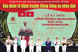 Góp phần tô thắm truyền thống Công an nhân dân