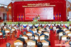 Đoàn đại biểu cấp cao tỉnh Sơn La dự Lễ kỷ niệm 60 năm Ngày thiết lập quan hệ ngoại giao, 45 năm Ngày ký Hiệp ước Hữu nghị và hợp tác Việt Nam - Lào