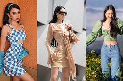 Đã mắt cách phối đồ 'hở nhưng không bạo', tôn dáng đẹp chuẩn của 'ma nữ đẹp nhất Thái Lan' Mai Davika