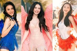 Thí sinh Miss World Vietnam 2022 mặc đồ carnival nóng bỏng, diễu hành trên đường phố Quy Nhơn