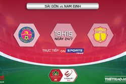 Soi kèo nhà cái Sài Gòn vs Nam Định. Nhận định, dự đoán bóng đá V-League 2022 (19h15, 24/7)