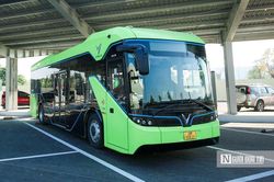 100% sử dụng xe buýt điện từ năm 2025