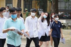 Điểm thi của các khối tuyển sinh không có nhiều biến động so với năm ngoái