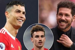 Atletico Madrid bán Griezmann, mở đường đón Ronaldo