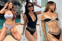 Á hậu Thảo Nhi Lê bốc lửa với bikini