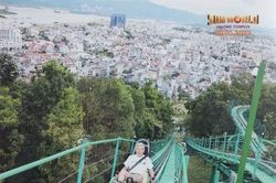 Đi xe trượt cảm giác mạnh ở Sun World Hạ Long Quảng Ninh