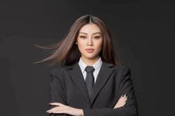 Hoa hậu Việt cập nhật trang phục suit thanh lịch