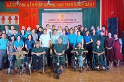 Bộ VHTTDL tri ân các thương binh, bệnh binh và người có công tỉnh Phú Thọ