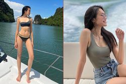 Bạn gái tin đồn của Văn Hậu khoe body 'bỏng mắt'