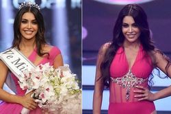Tân Hoa hậu Lebanon cực xinh đẹp nhưng bị chê chiều cao khiêm tốn và vòng eo 'bánh mì'