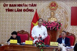 Đoàn Giám sát Quốc hội làm việc với UBND tỉnh Lâm Đồng về việc thực hành tiết kiệm, chống lãng phí