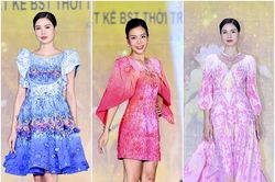 NTK Thoa Trần ghi dấu ấn với show thời trang mới lên đồ cực cháy
