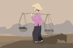 Đôi quang gánh của mẹ